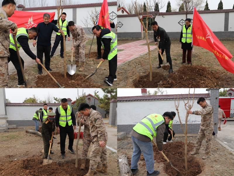 軍地合力添新綠，雙擁共建譜新篇